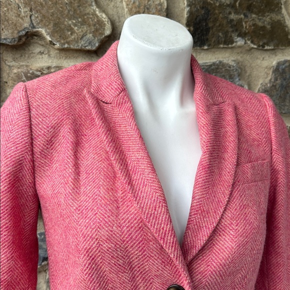 Boden British Tweed Blazer By Moon US Size 4R - Picture 8 of 14